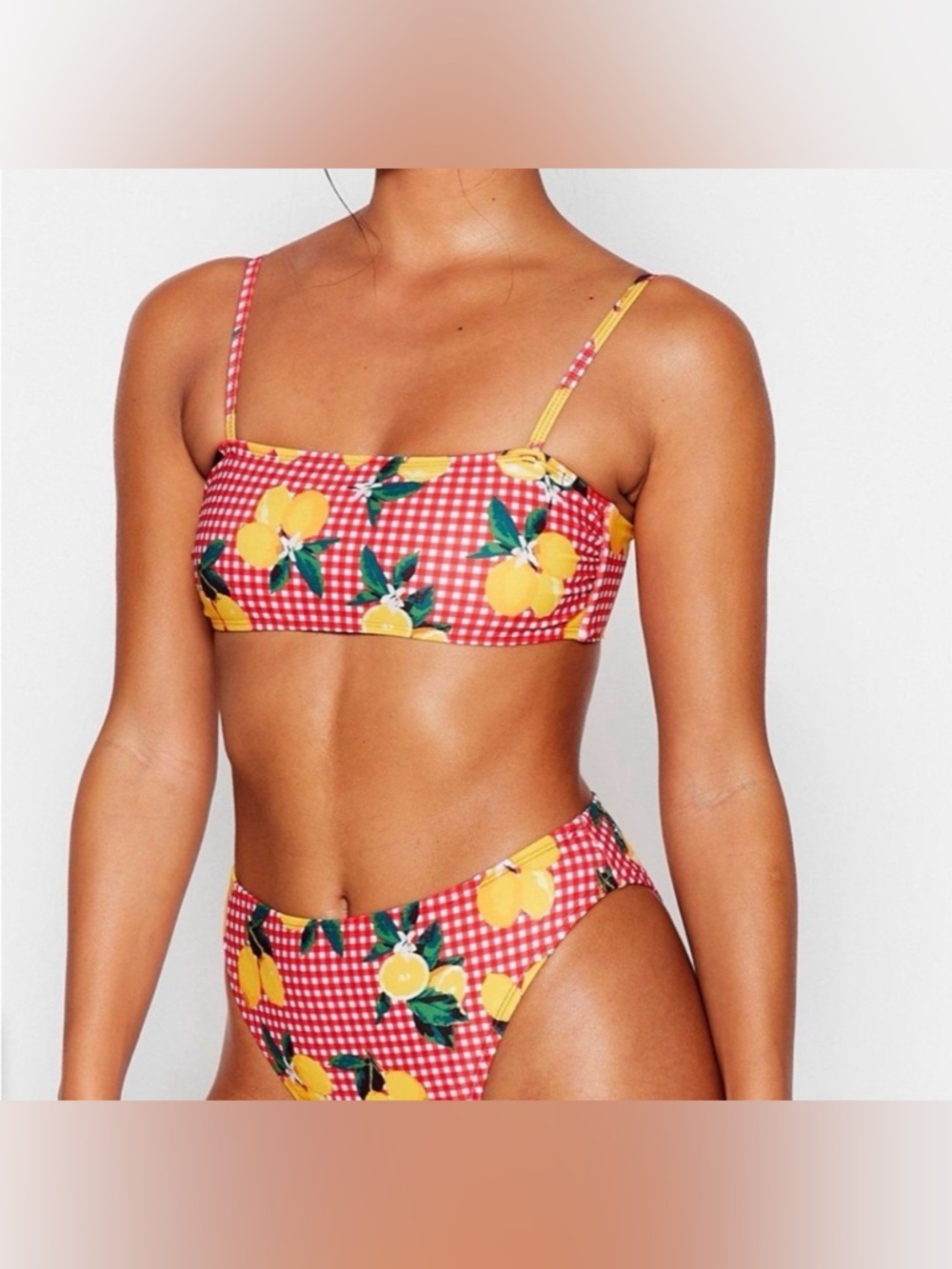 Nasty Gal Gingham Bikini Set - Picture 6 of 10